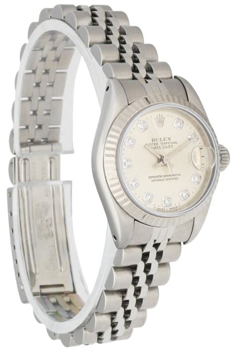 rolex 69174 diamond dial|Rolex watch 69173.